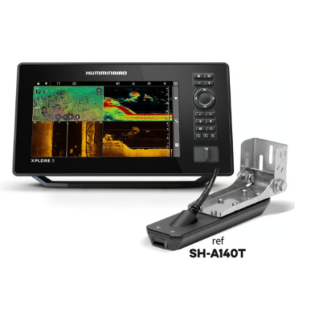 Humminbird XPLORE 9 MEGA Side Imaging+ Combiné sondeur GPS tactile