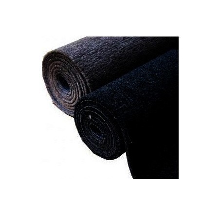 Moquette marine noire 1m80