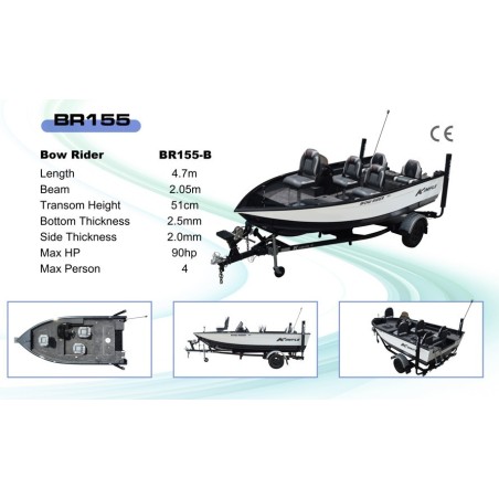 Bateau Kimple Bow Rider 155-B Simple Console