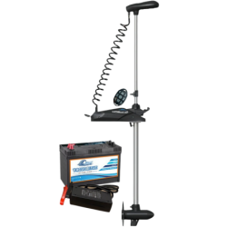 Pack HASWING CAYMAN-B 80 GPS - 80 Lbs - Arbre 183cm  + Batterie Lithium LiFePO4 24V 100Ah + Chargeur