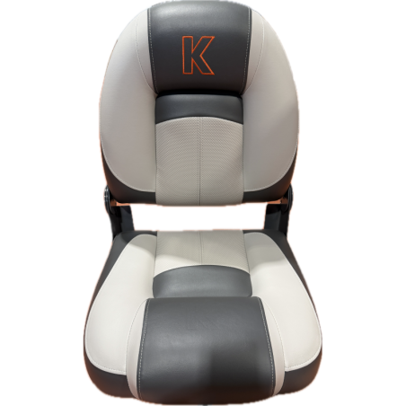 Fauteuil de peche KIMPLE 2 gris