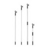 Gaffe télescopique double en aluminium - 118 - 204 cm