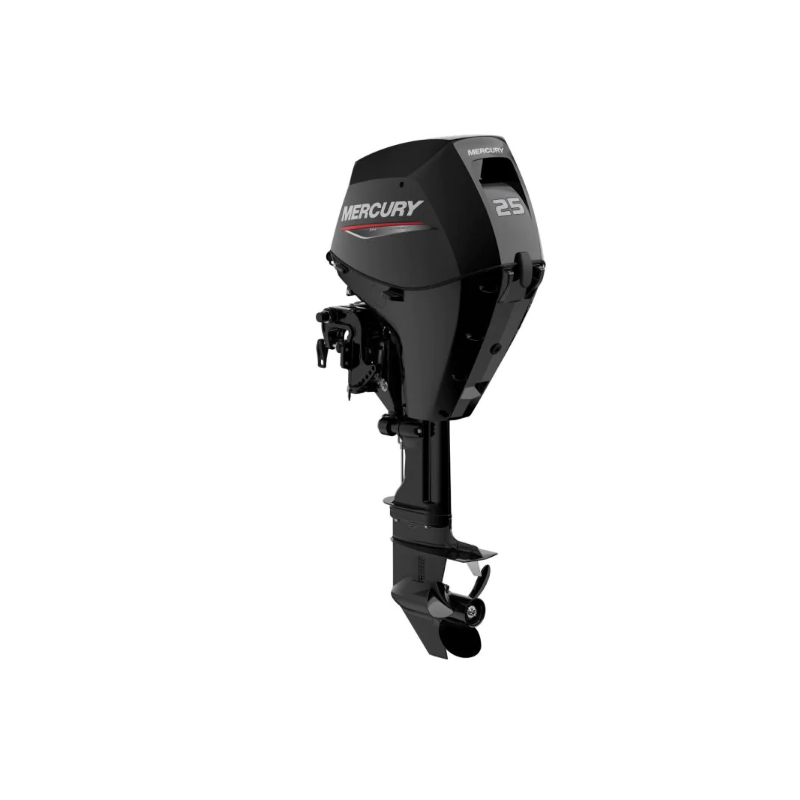 Moteur thermique Mercury 25 Cv EFI 4 T court démarrage électrique et TRIM commande à distance