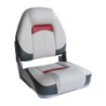 Fauteuil Kimple rouge et gris