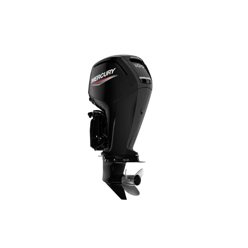 Moteur thermique Mercury 100 Cv EFI 4 T long démarrage électrique + TRIM commande à distance