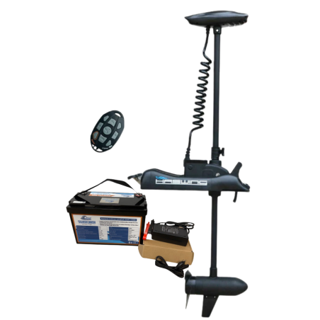 Pack HASWING CAYMAN-B 55 - 55 Lbs - Arbre 137 cm + Batterie Lithium LiFePO4 12.8V 100Ah + Chargeur
