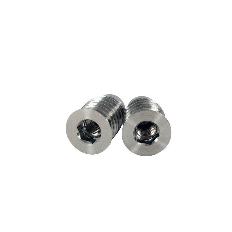2 INSERTS INOX A4 M6