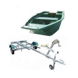 Pack Barque Armor 320 + remorque Pack plus