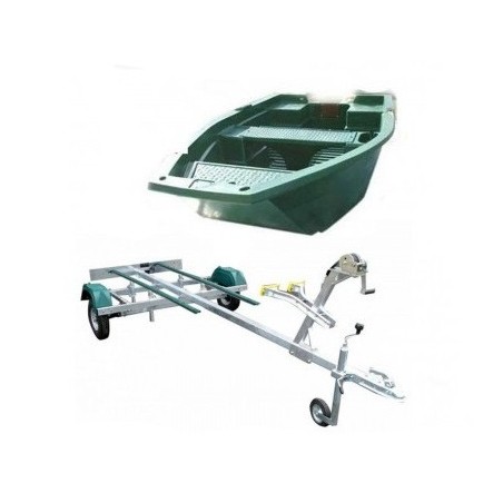 Pack Barque Armor 320 + remorque Pack plus