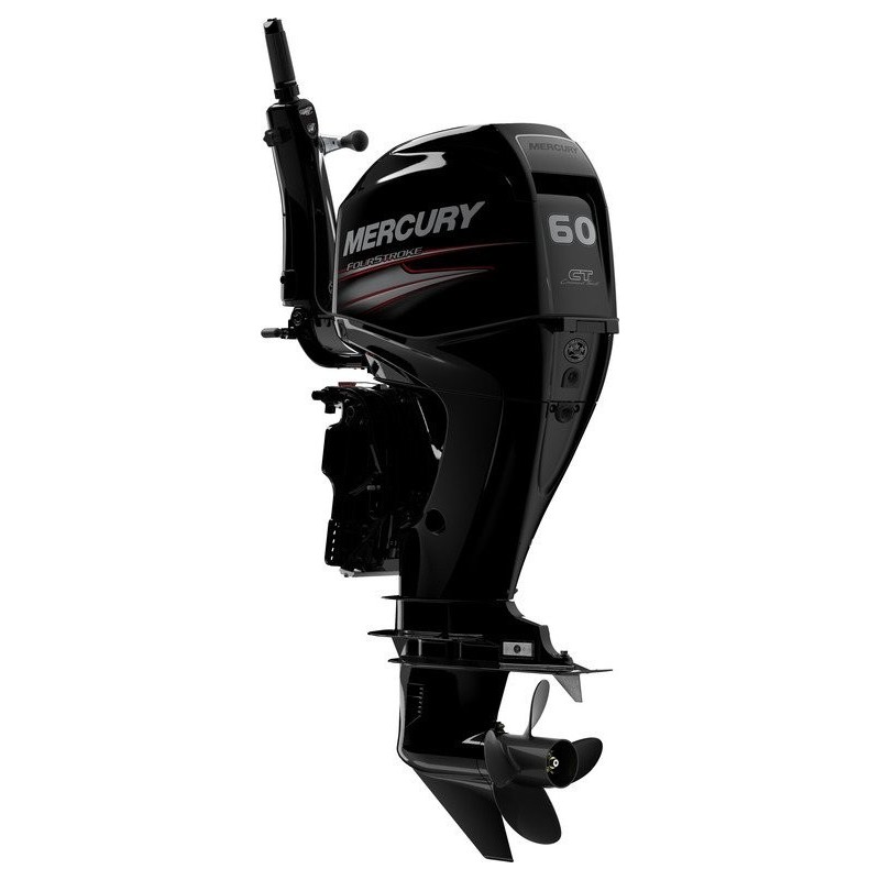 Moteur thermique Mercury 60 Cv EFI 4 T long démarrage électrique trim électrique barre franche
