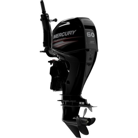 Moteur thermique Mercury 60 Cv EFI 4 T long démarrage électrique trim électrique barre franche