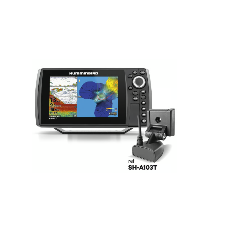 Humminbird HELIX 7 G4N Dual Spectrum Combiné sondeur GPS réseau
