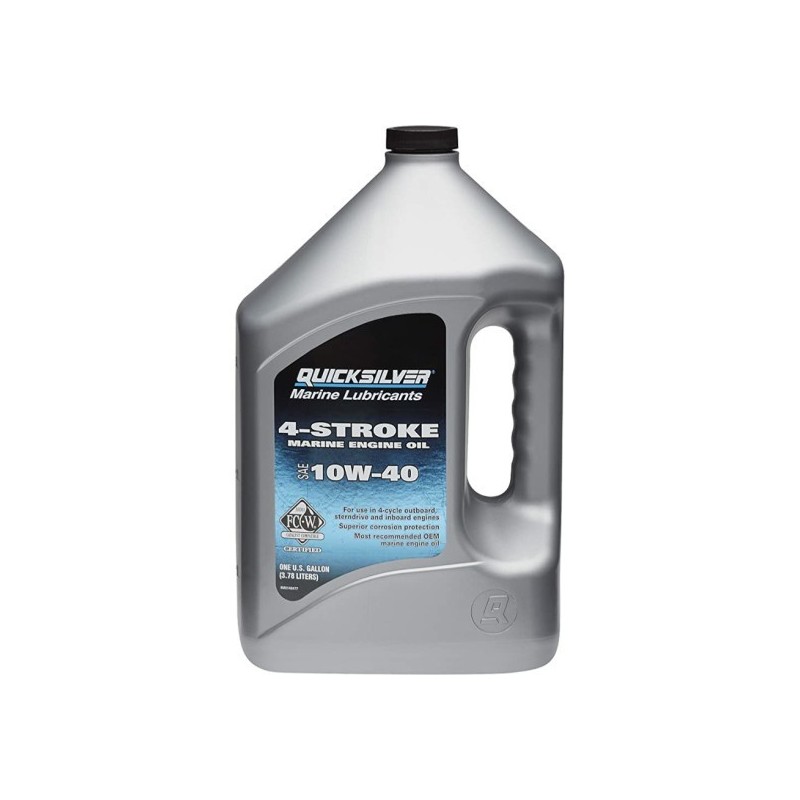 Huile Hors-Bord 4T QUICKSILVER 10W40 (4L)