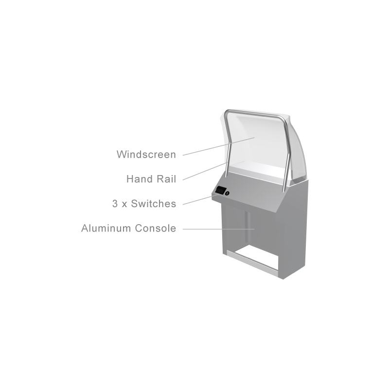 Kimple BST aluminium Console I