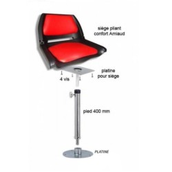 siege complet AMIAUD rouge