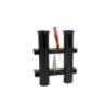 Porte canne double noir