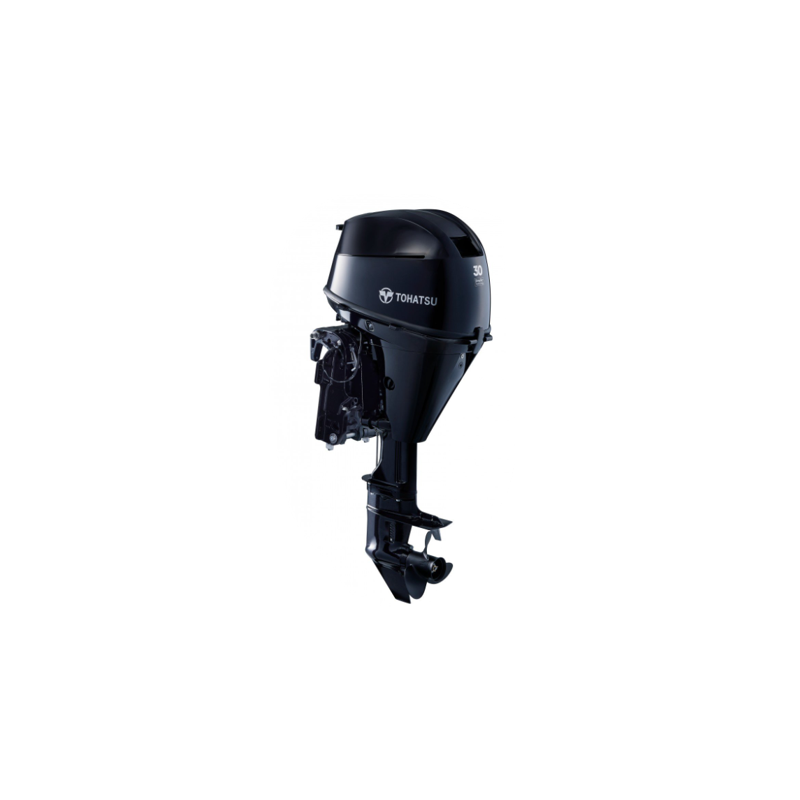 Moteur thermique Tohatsu MFS30D-ETS court démarrage électrique + TRIM commande à distance