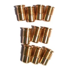 Lot de 10 Inserts Laiton M8