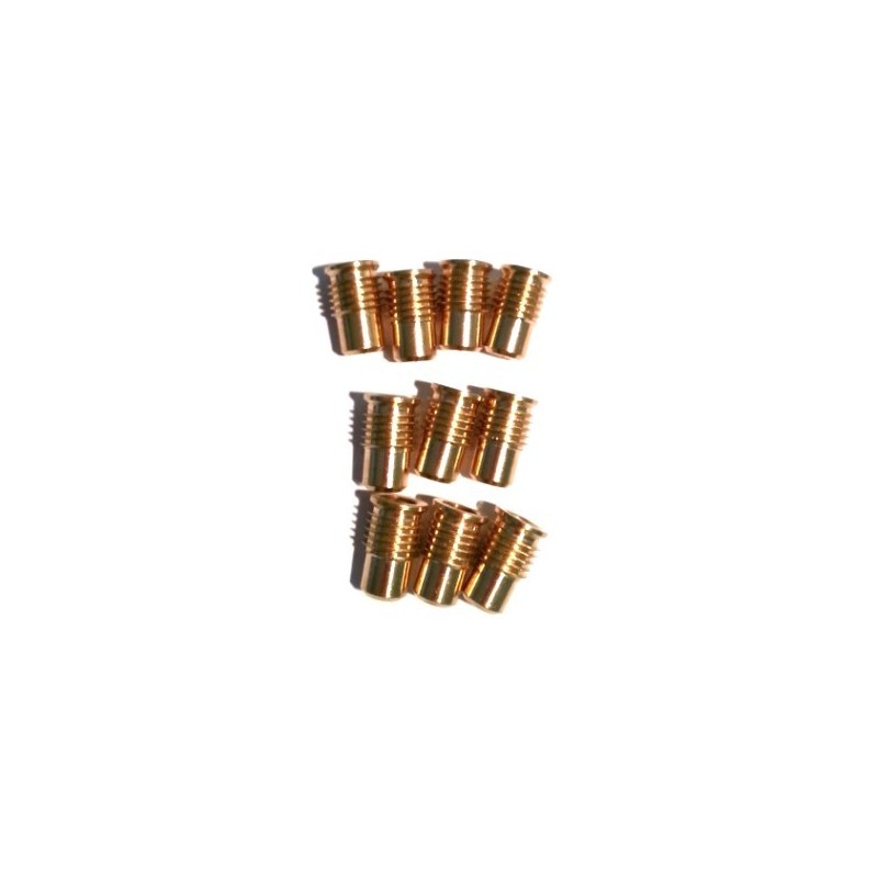 Lot de 10 Inserts Laiton M8