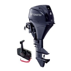 Moteur thermique Tohatsu MFS6BZ-EPL arbre long démarrage électrique commande à distance