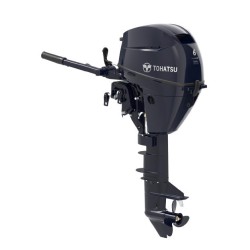 Moteur thermique Tohatsu  arbre long démarrage électrique barre franche