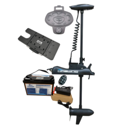 Pack HASWING CAYMAN-B 55 Lbs - 137 cm + Pédale + Plaque Quick Release + Batterie Lithium 12.8V 100Ah + Chargeur