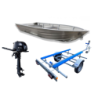 PACK Barque Aluminium Kimple Trout 370