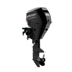Moteur thermique Mercury 20 Cv 4 T EFI arbre long démarrage électrique et TRIM commande à distance