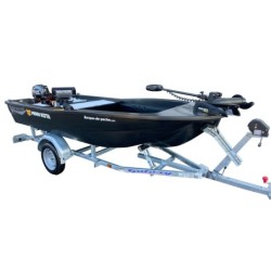 Pack barque AQUA BLACK BASS 370 Rigiflex