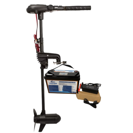 Pack HASWING PROTRUAR 2.0 - 85 Lbs - 12V + Batterie Lithium LiFePO4 12.8V 100Ah + Chargeur