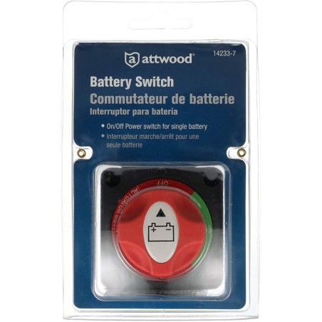 Interrupteur pour batterie  Coupe Circuit Attwood Marine