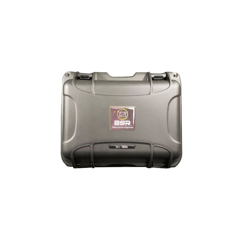 Valise lithium LifePO4 36 V 100 Amp sans sortie Sondeur 12V