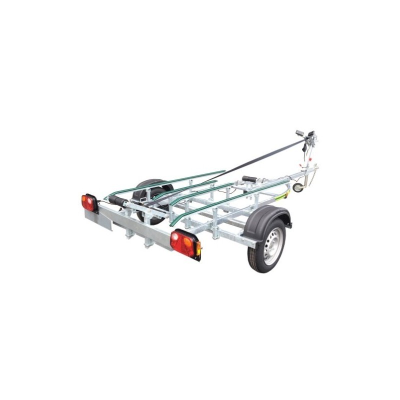 Remorque Ria 430 - Basculante - Grandes Roues 13’’