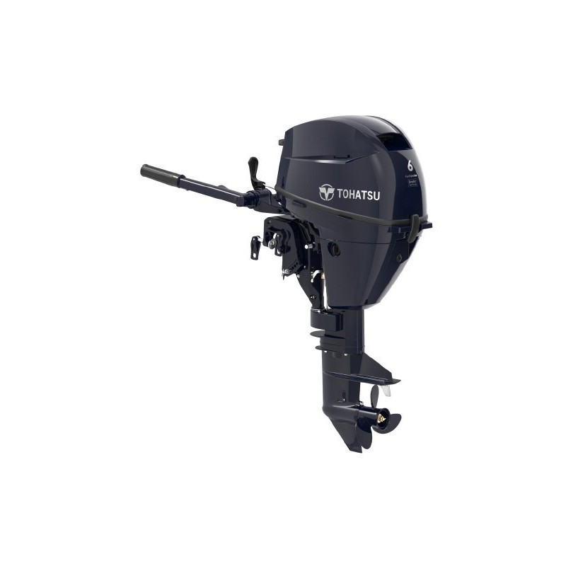Moteur thermique Tohatsu MFS6CZ-S arbre court barre franche