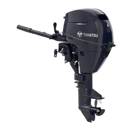 Moteur thermique Tohatsu MFS6CZ-S arbre court barre franche