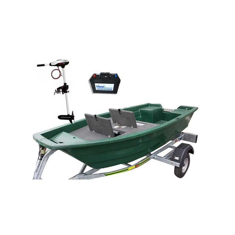 Pack Armor 320 Fishing + remorque + moteur électrique + batterie marine