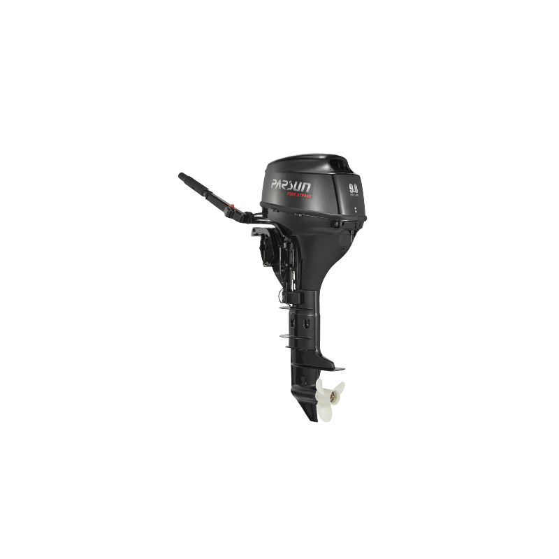 Moteur thermique Parsun Hors-bord F9.8BWS 9.8 Cv 4 T court démarrage électrique