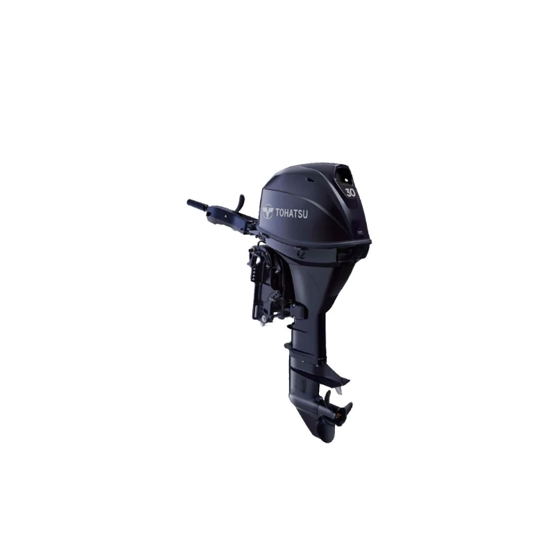 Moteur thermique Tohatsu MFS30D long démarrage électrique + TRIM barre franche multifonctions