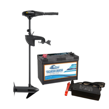 Pack Minn Kota Endura C2 V2 30 Lbs + Batterie Lithium LiFePO4 12V 50Ah + Chargeur 5A