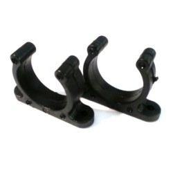 Paire de PINCES SUPPORT POLYAMIDE D35MM NOIR