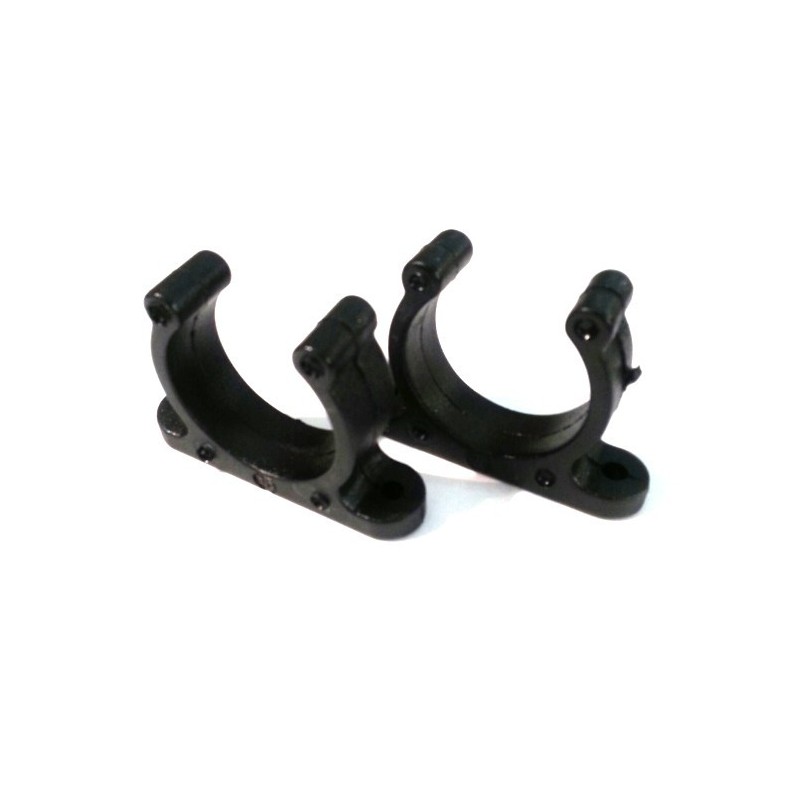 Paire de PINCES SUPPORT POLYAMIDE D35MM NOIR