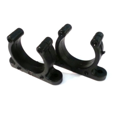 Paire de PINCES SUPPORT POLYAMIDE D35MM NOIR
