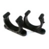 Paire de PINCES SUPPORT POLYAMIDE D35MM NOIR