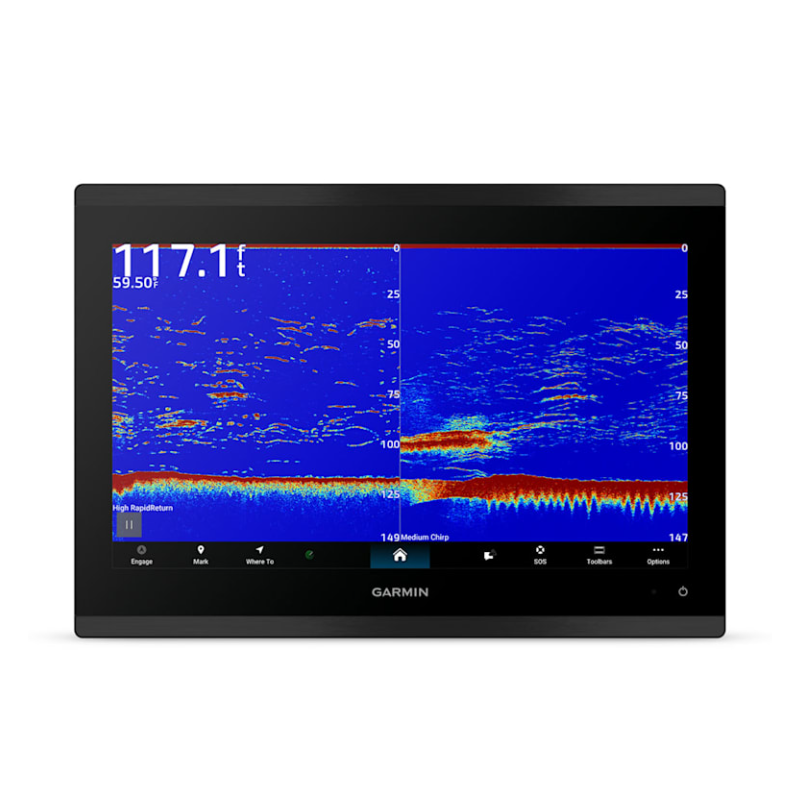 Garmin GPSMAP® 9013xsv Traceur GPS 13" 4K IPS avec sondeur CHIRP, SideVü & ClearVü