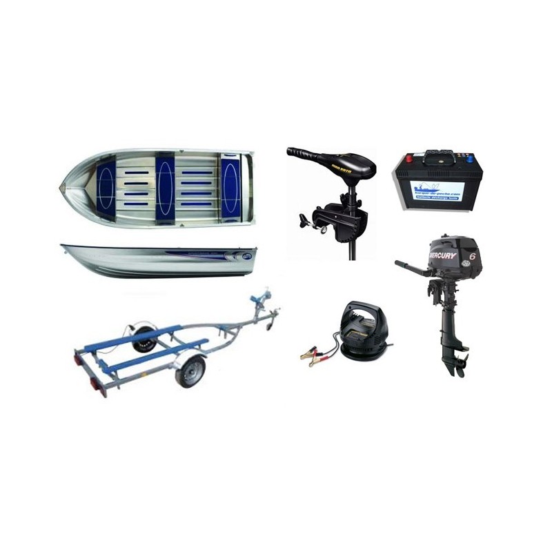Linder 400 + remorque CBS + moteurs + accessoires