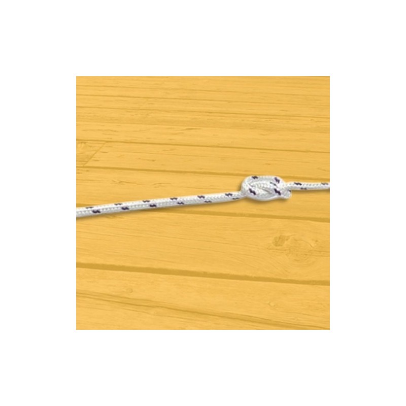 Cordage - Drisse - Ecoute polyester tressé diamètre 08