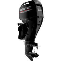 Moteur thermique Mercury 50 Cv EFI 4 T long démarrage électrique + TRIM commande à distance