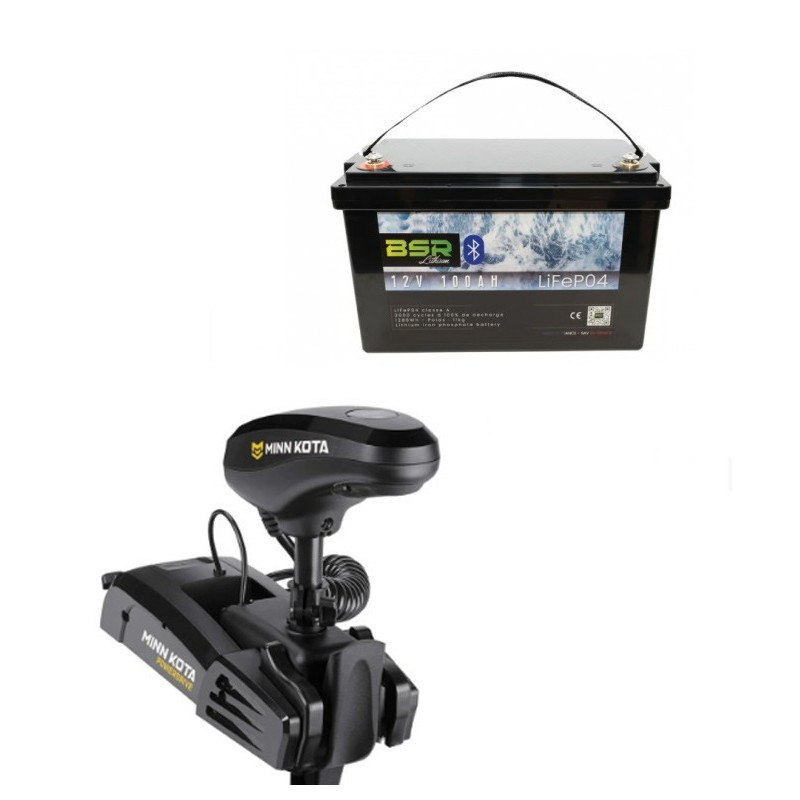 PACK Powerdrive 45 spotlock avec batterie Lithium LIFEPO4