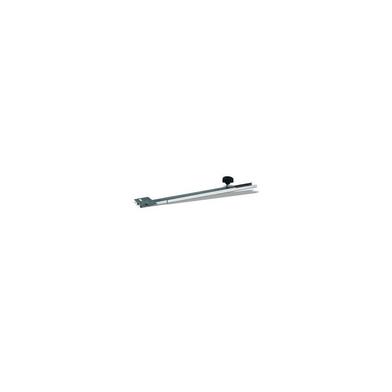 Glissière inox de 80 cm pour fixation sonde tableau arrière