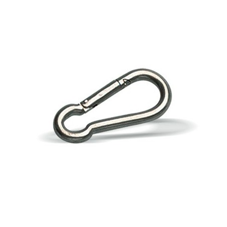 Mousqueton pompier inox